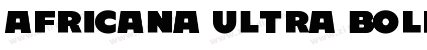 Africana Ultra Bold字体转换 Africana Ultra Bold字体转换